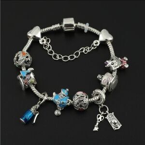 Disney Alice in Wonderland Charm Bracelet